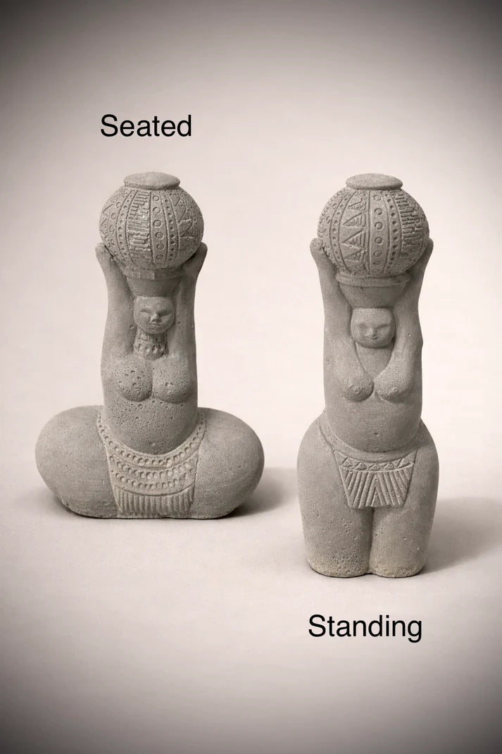 Concrete Balance Yoga Statue