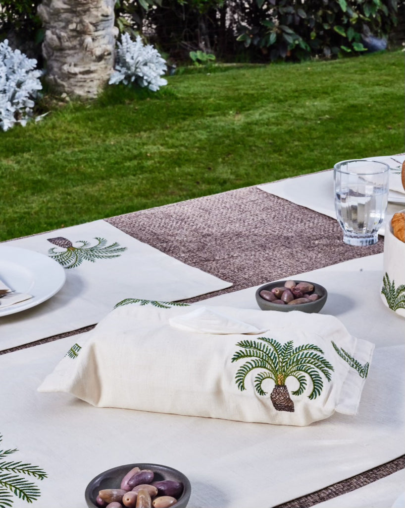 Lina Linen Tissue Box Cover