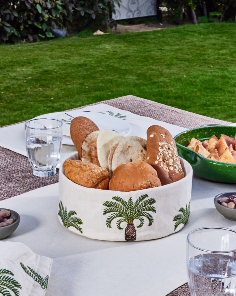 Lina Linen Breadbasket