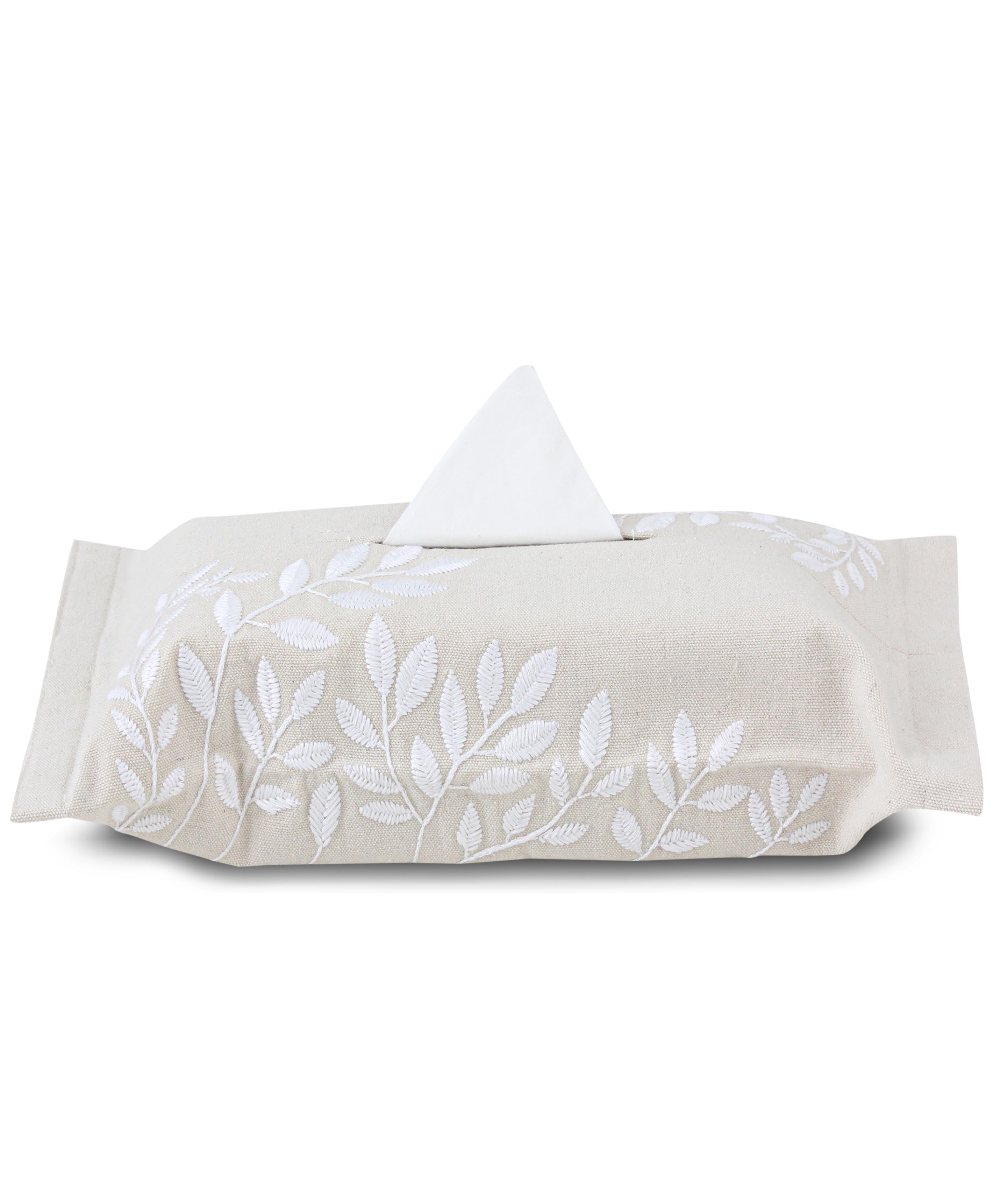 Summer Leaves Tissue Box Cover