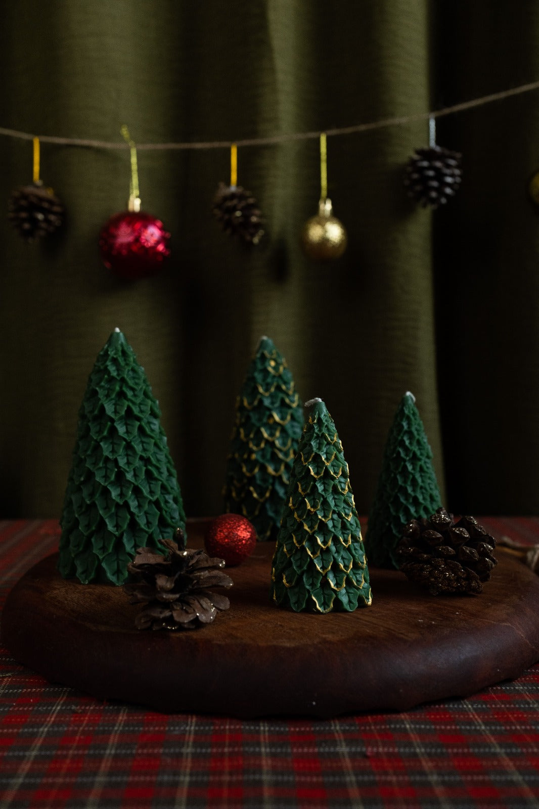 Winter Wonder Tree Candle