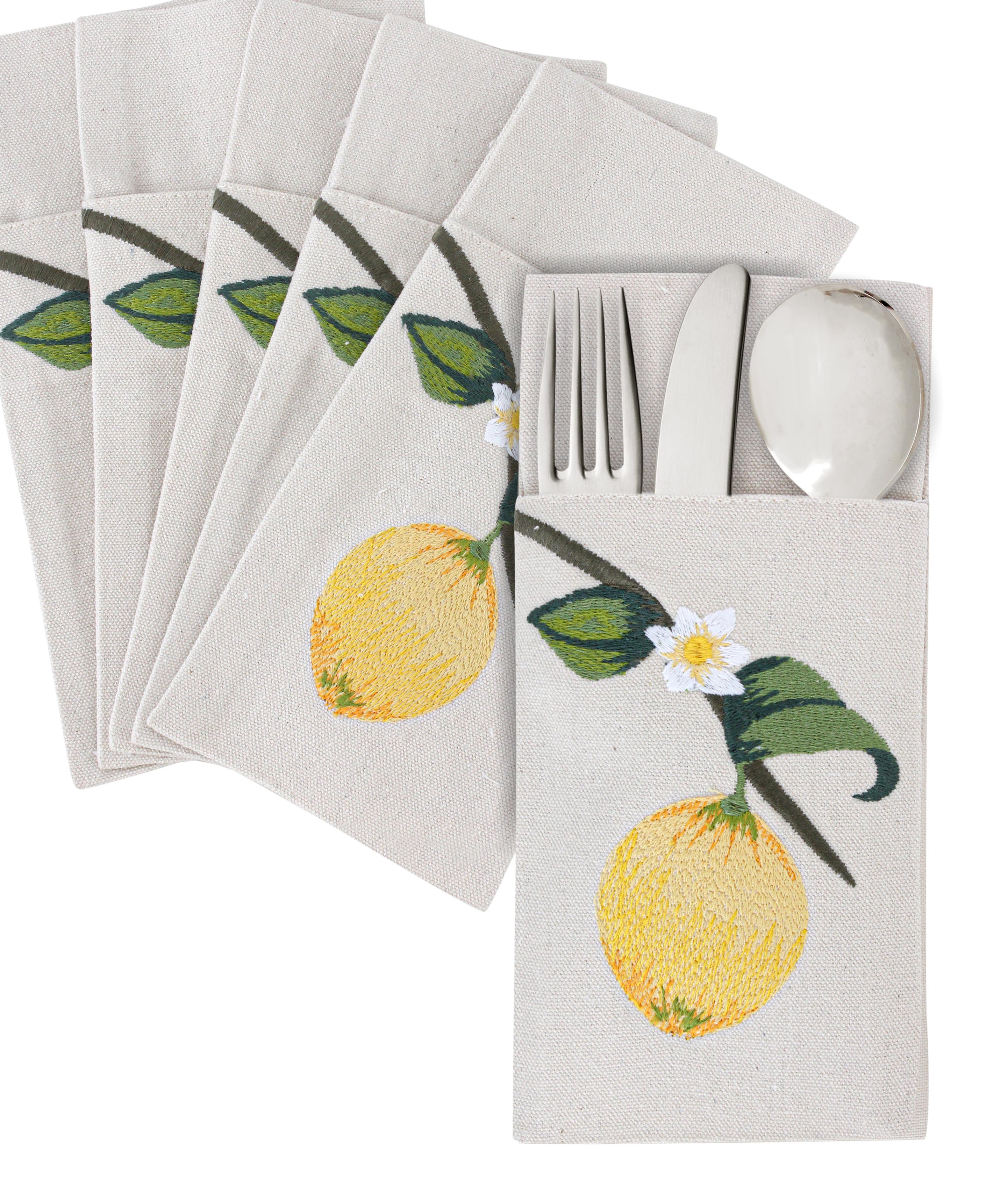 Limoncello Cutlery Holder Set