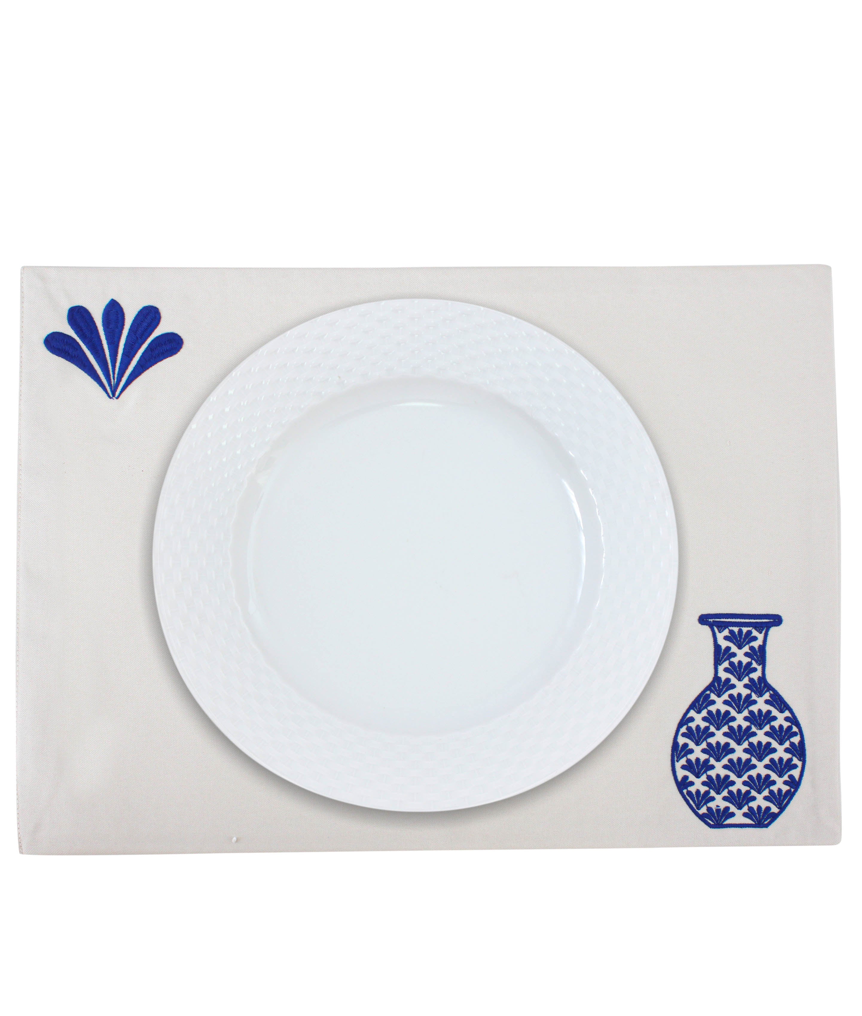 Bleu Blanc Placemat Set