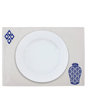 Bleu Blanc Placemat Set