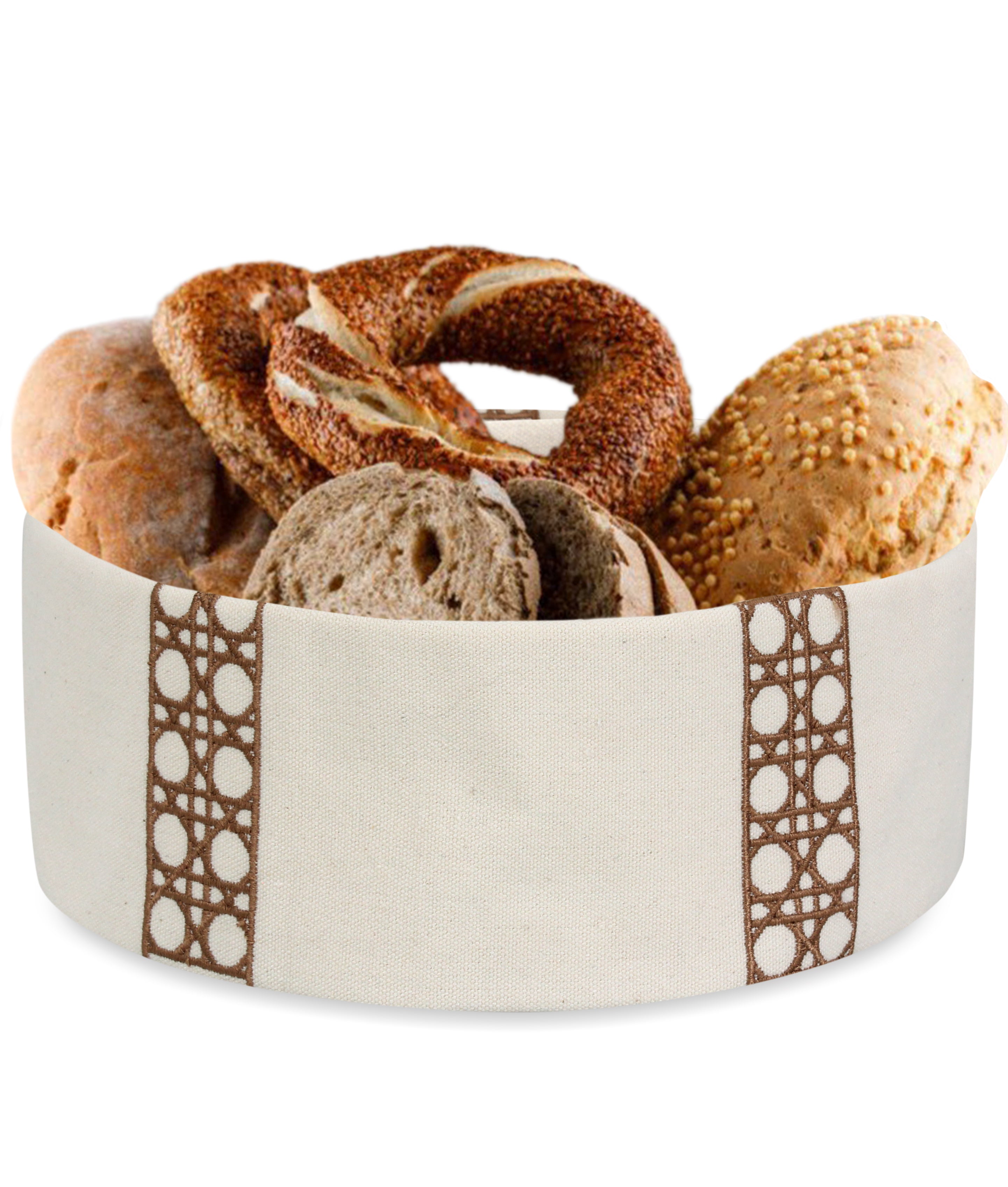 Wooden Cané Breadbasket