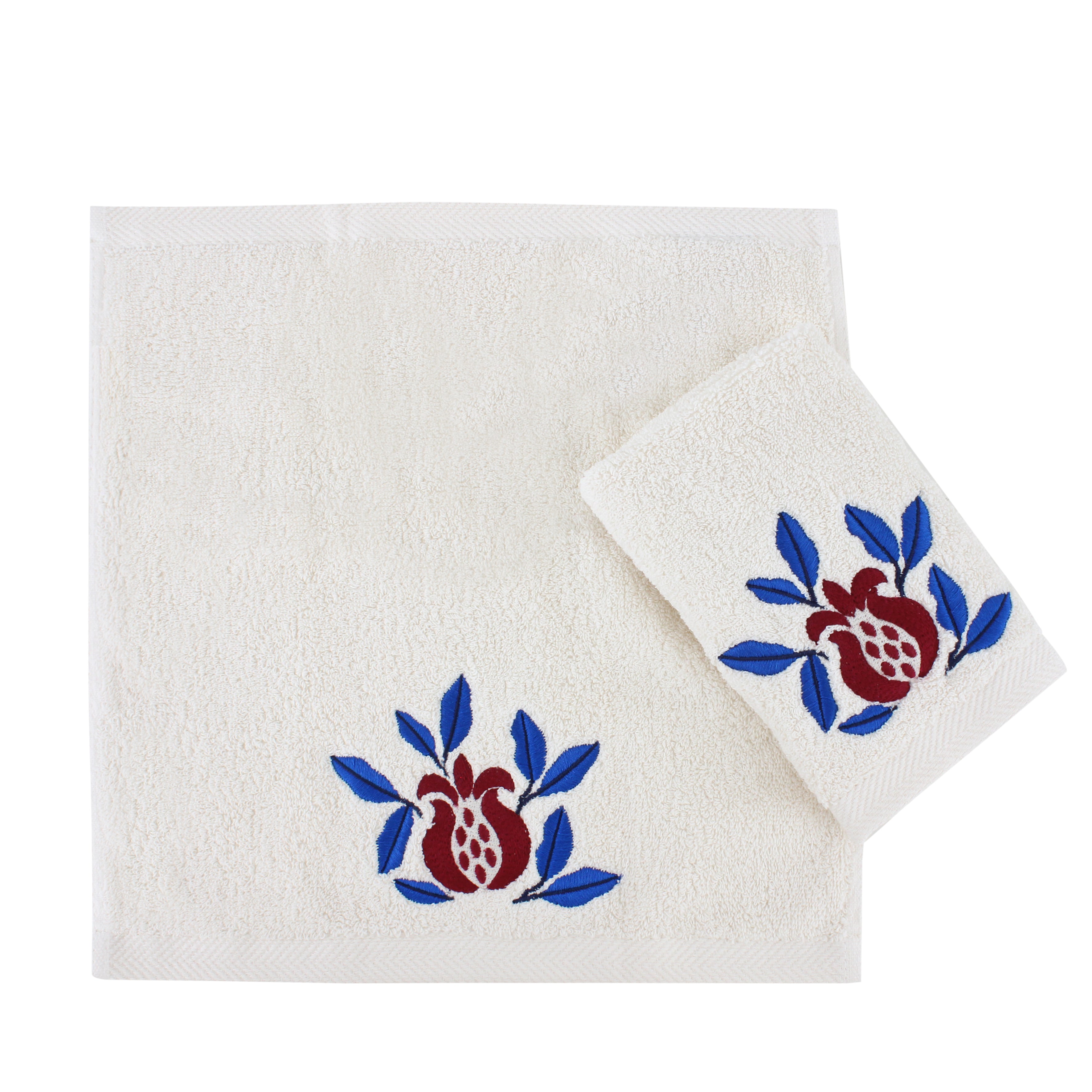 Pomegranate Field Guest Towel Set