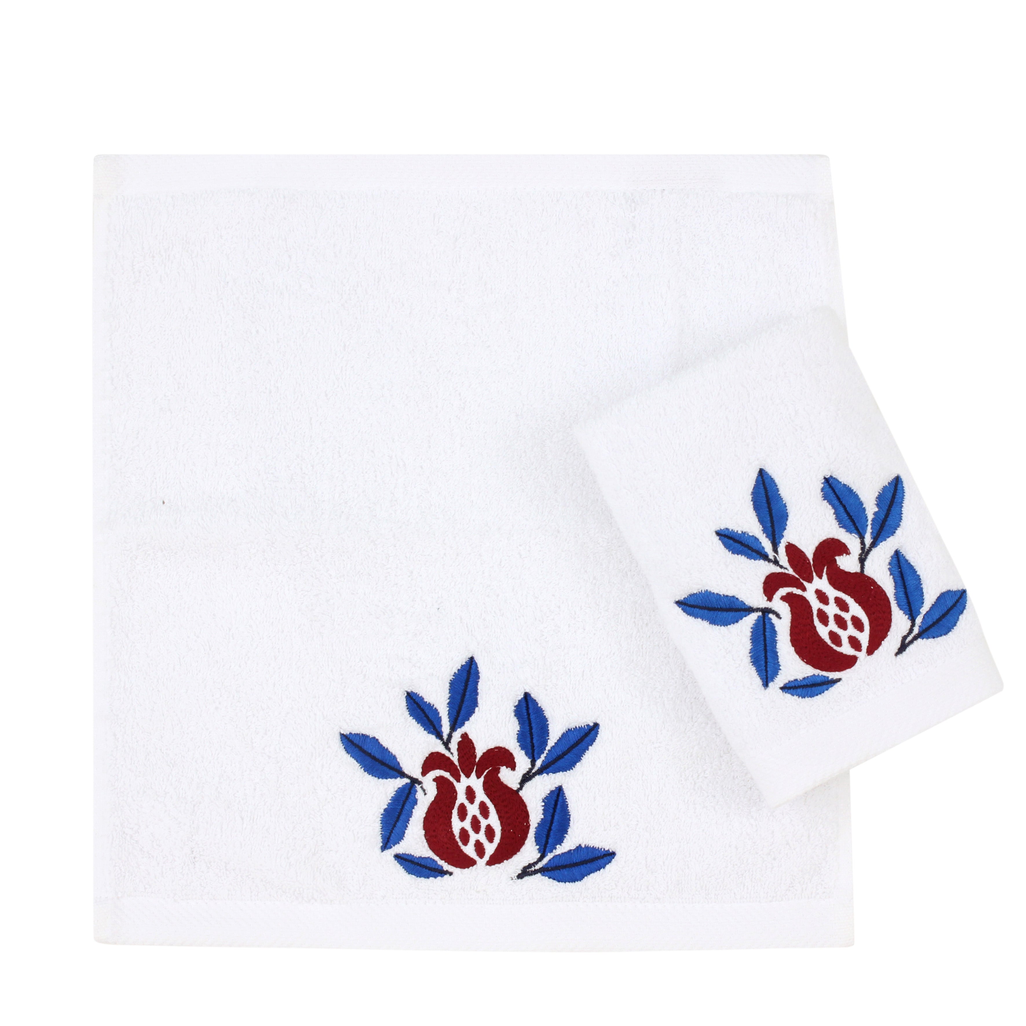 Pomegranate Field Guest Towel Set