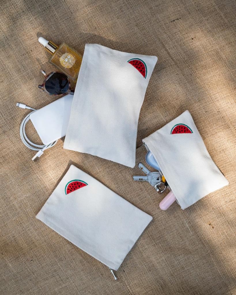 Watermelon Upcycled Pouch