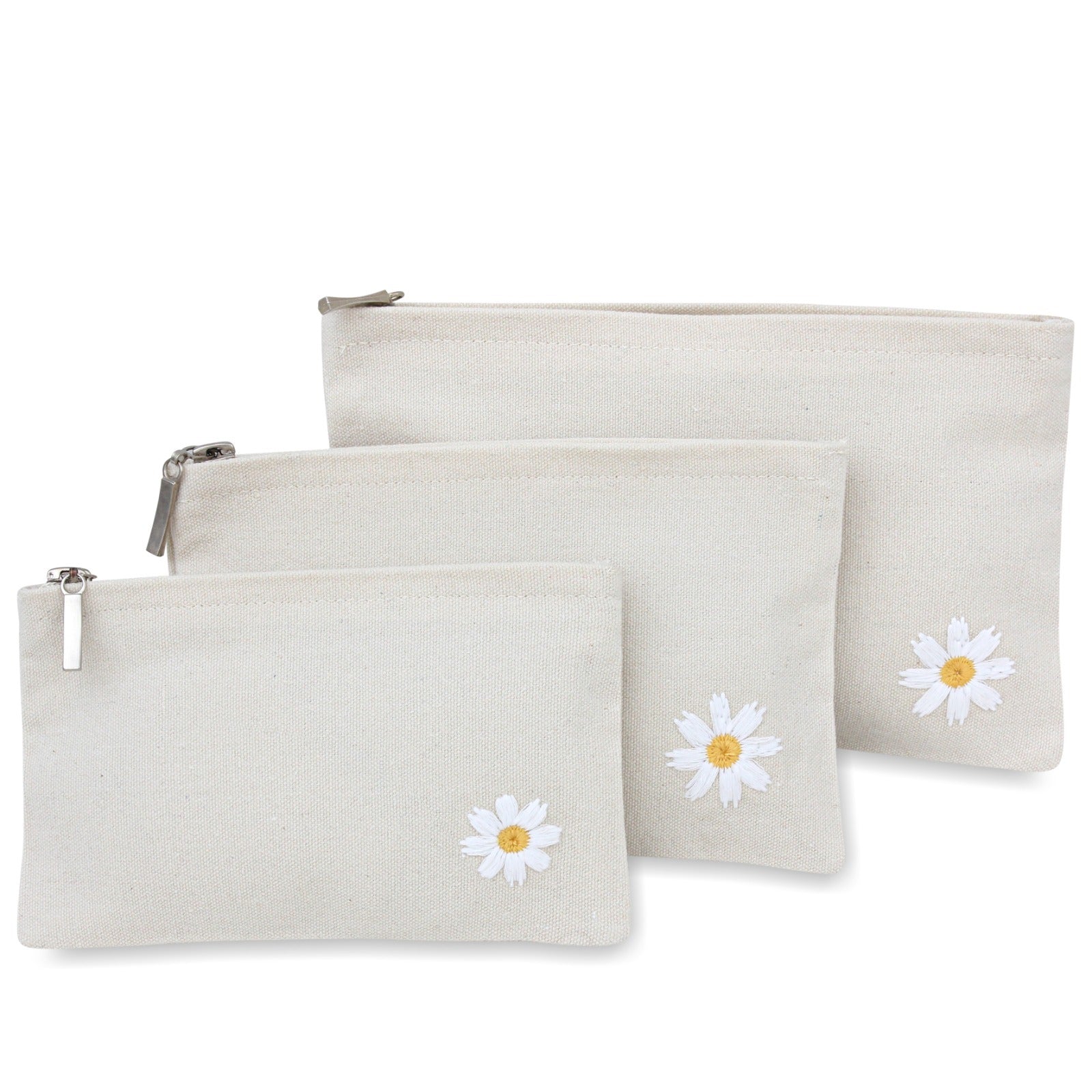 Daisy Upcycled Pouch