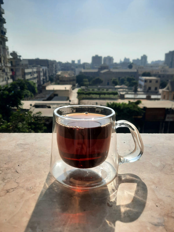 Double Bowl Wide Espresso With Handle