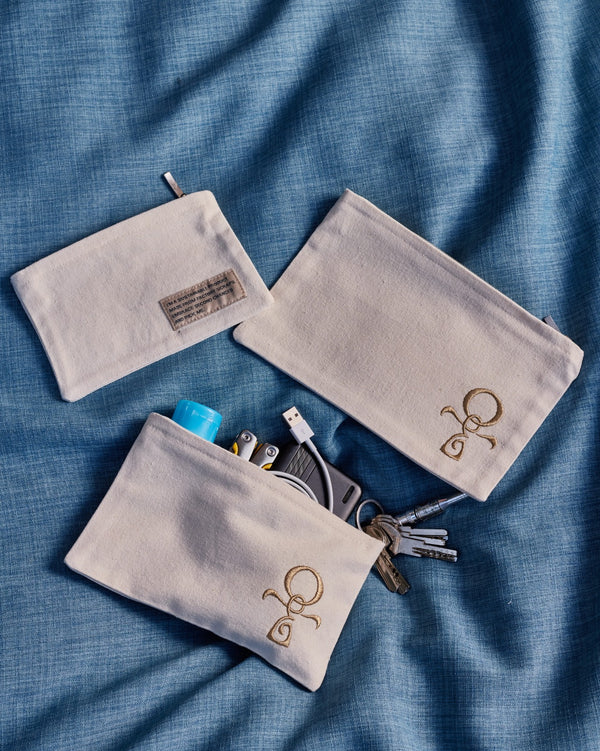 Key of Life Upcycled Pouch