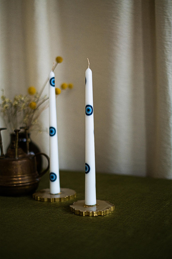 Nazar Taper Candle