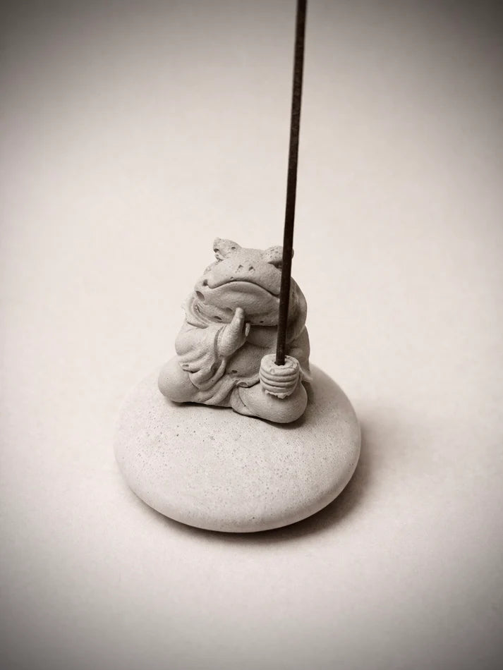 Zen Toad Incense Burner