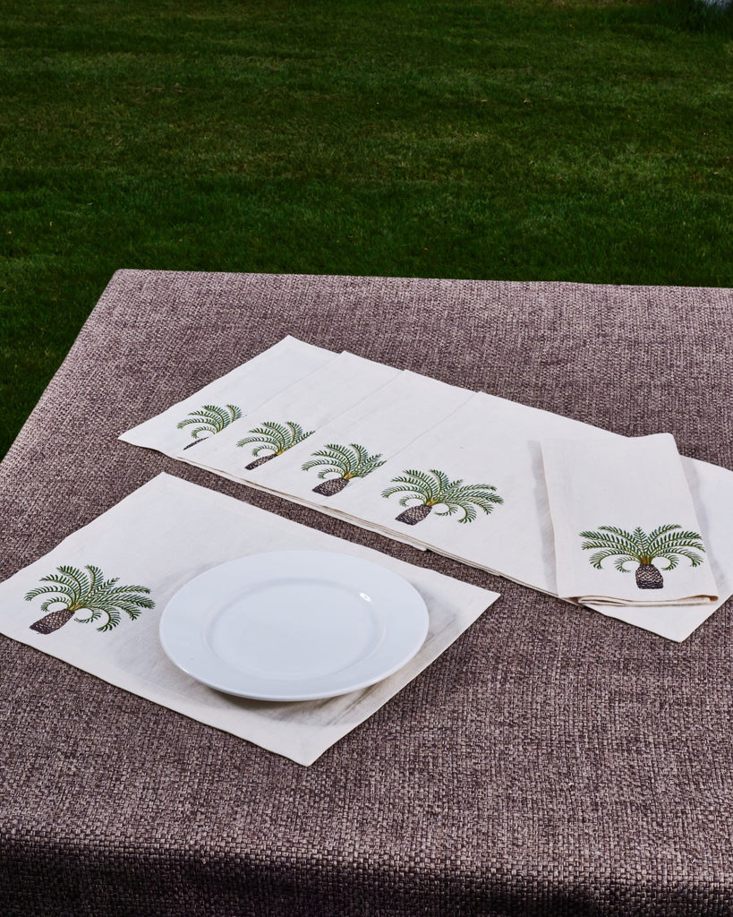 Lina Linen Placemats Set