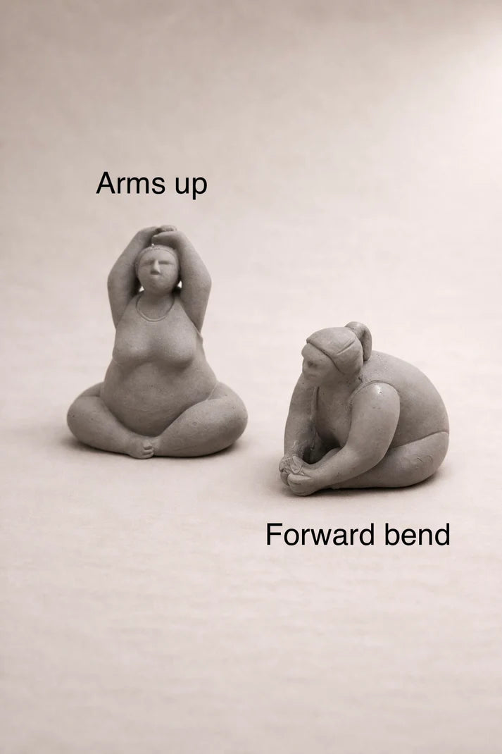 Curvy Yoga Statue