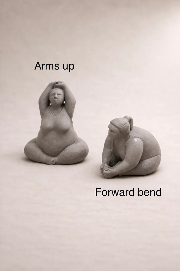 Curvy Yoga Statue