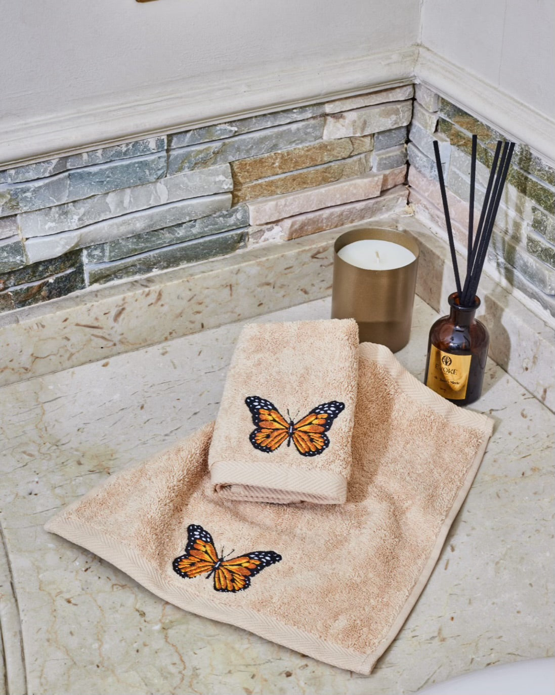 Flutter Guest Towels Set