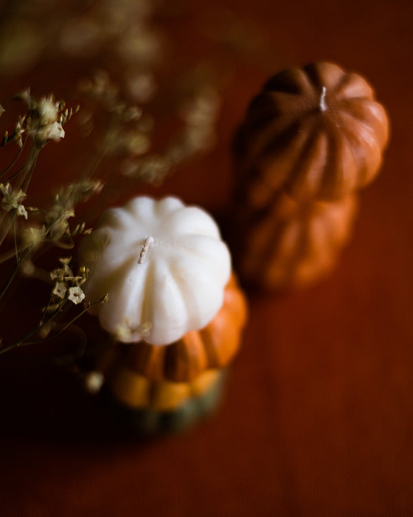 Spiced Pumpkin Stack Candle