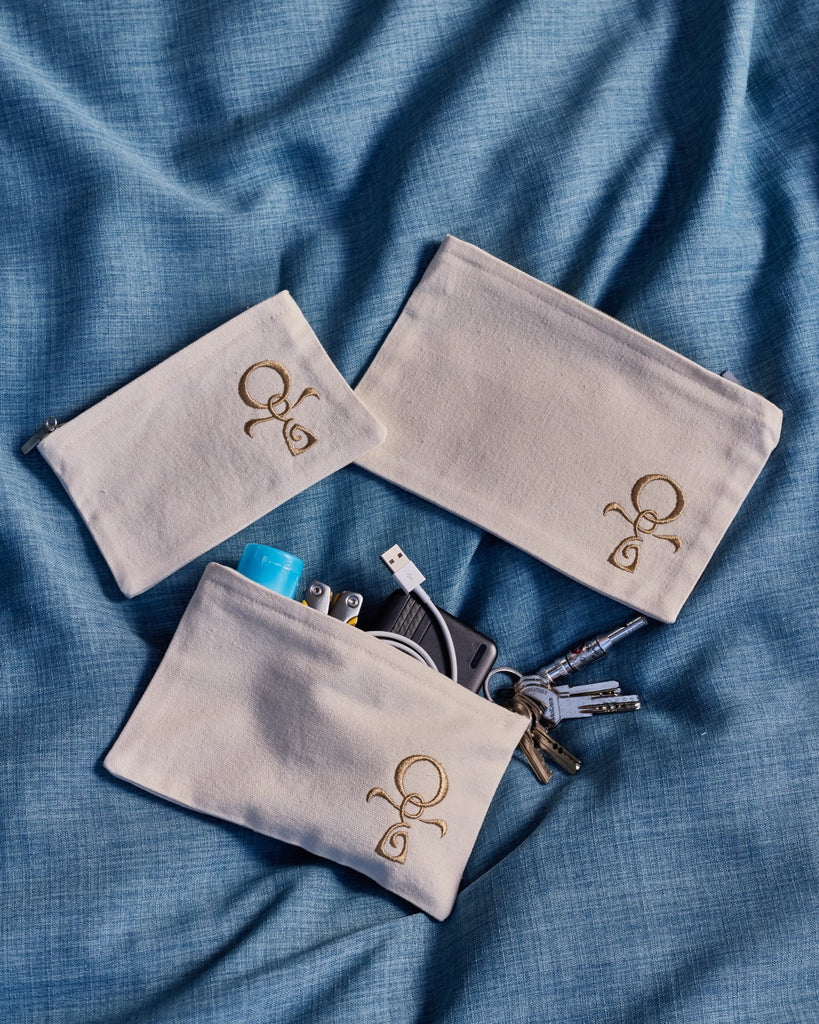 Key of Life Upcycled Pouch