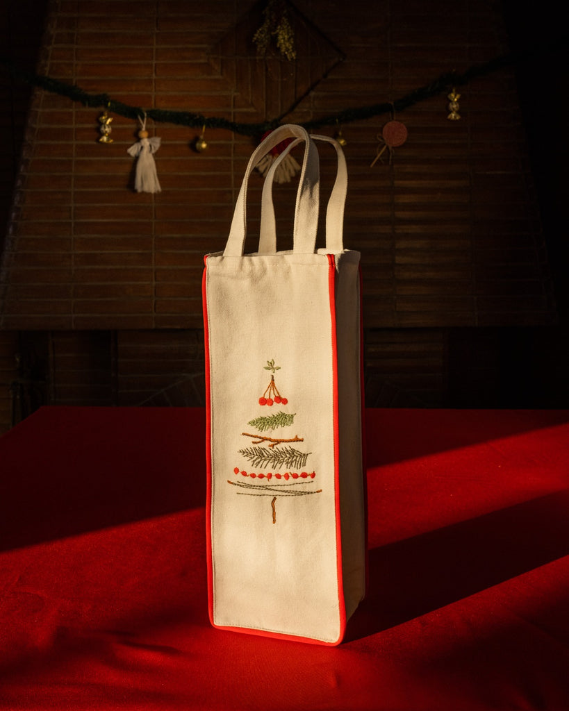 Deconstructed Tree Bottle Bag