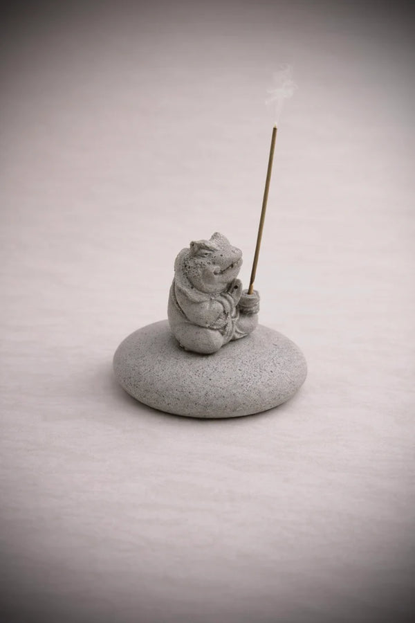 Zen Toad Incense Burner