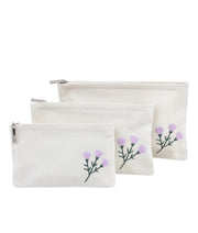 Lavender Upcycled Pouch