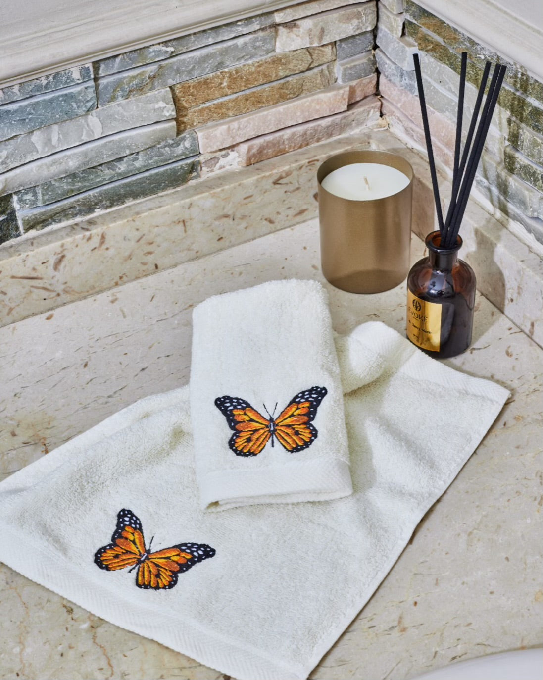 Flutter Guest Towels Set