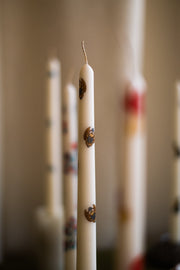 Scarab Wing Taper Candle