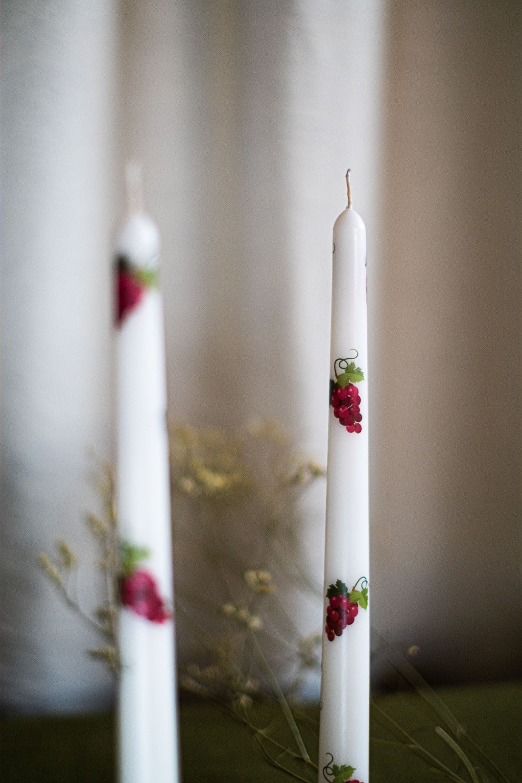 Grapevine Taper Candle