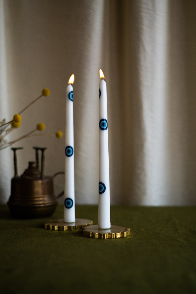 Nazar Taper Candle
