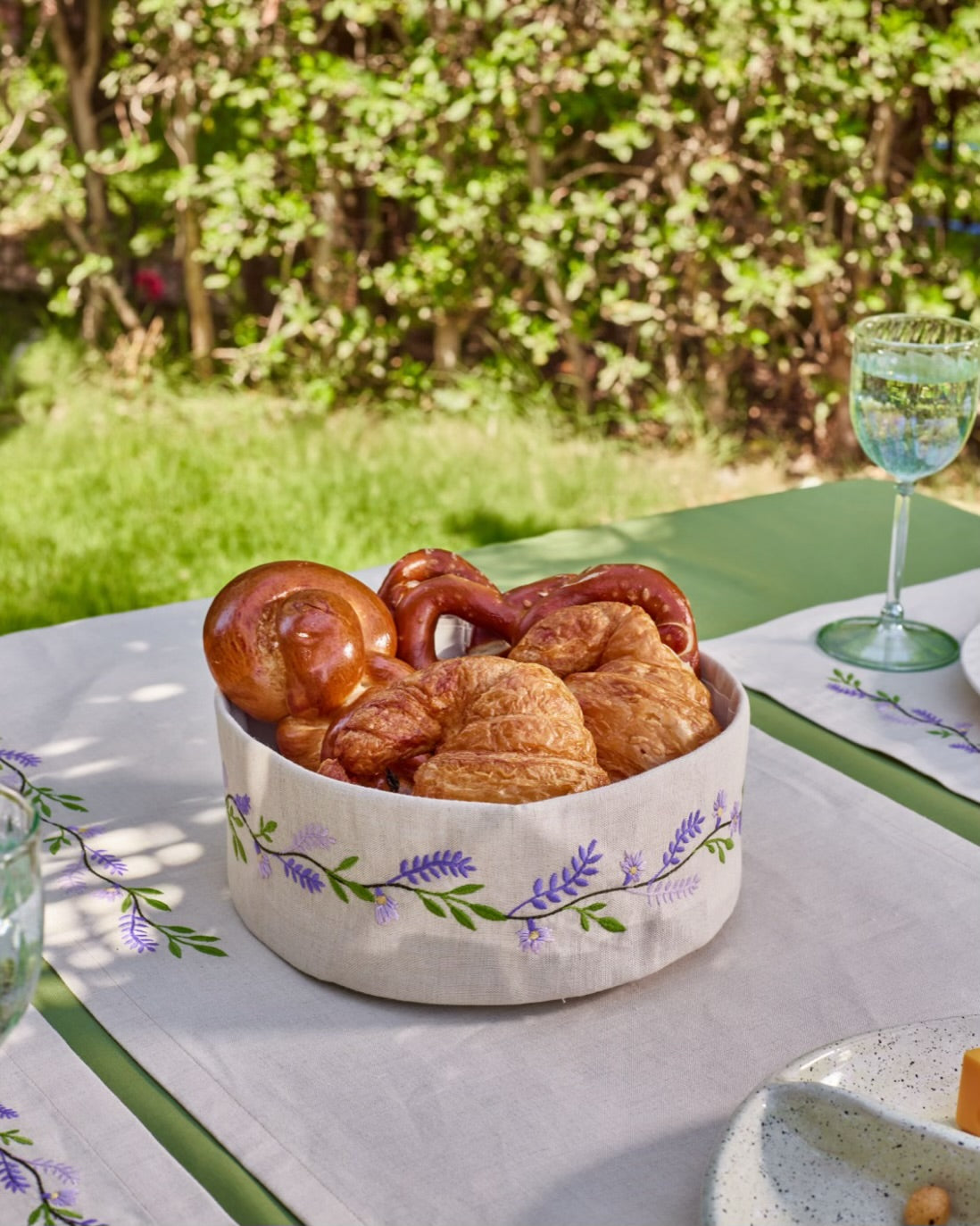 Lavender Bloom Breadbasket