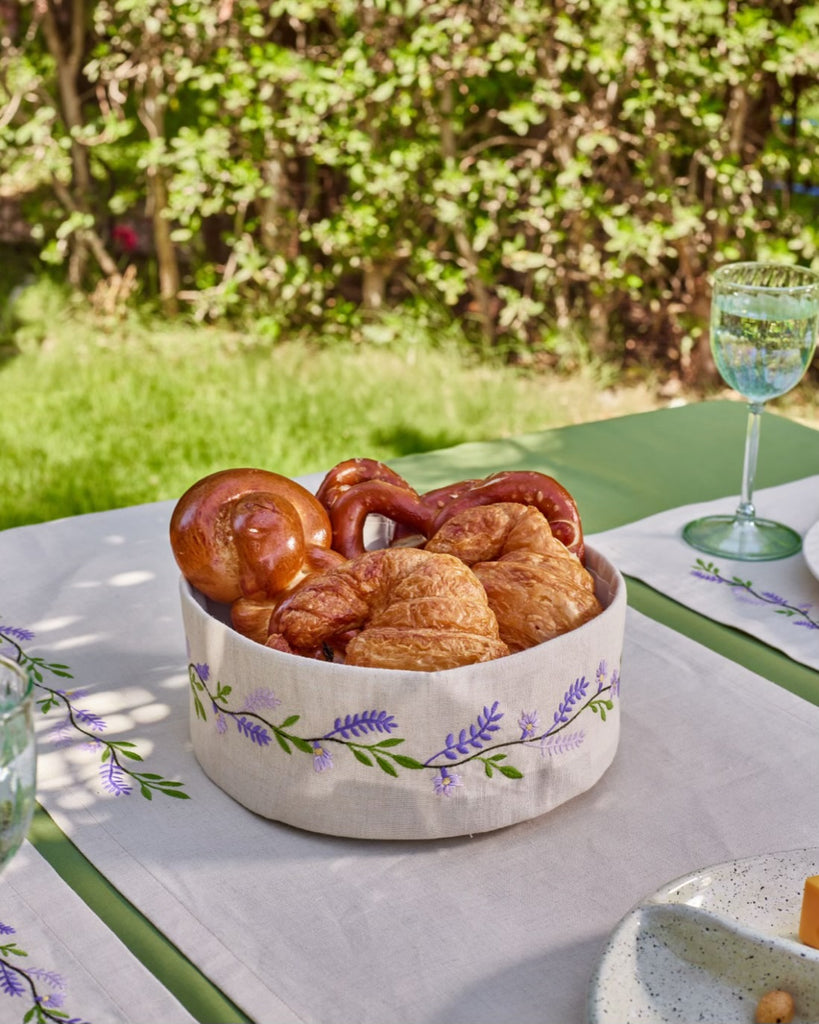 Lavender Bloom Breadbasket