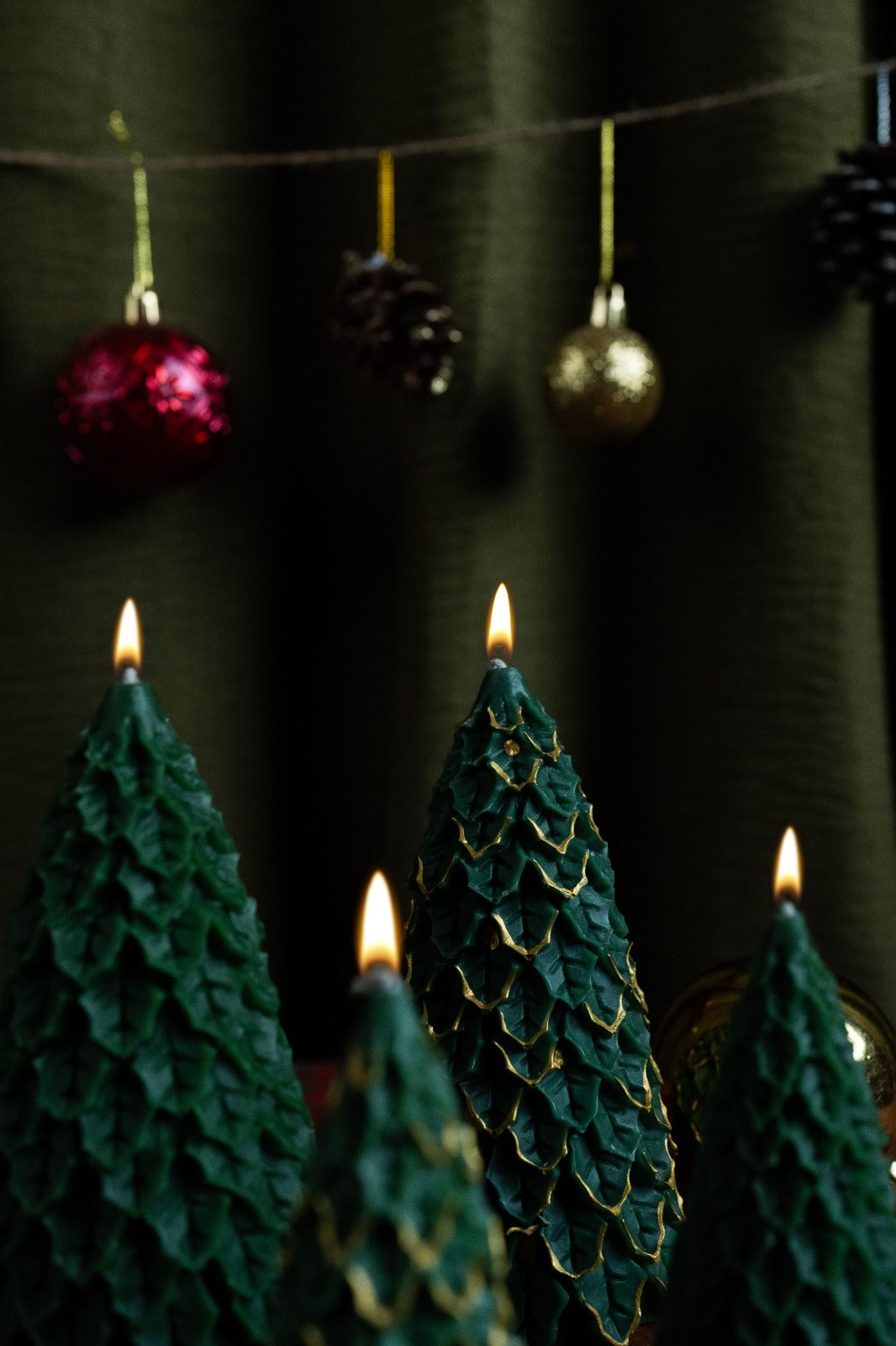 Winter Wonder Tree Candle