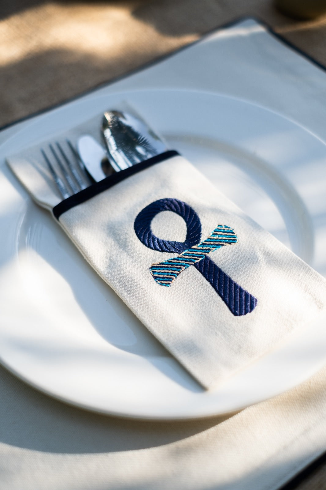 Ankh Cutlery Holder Set