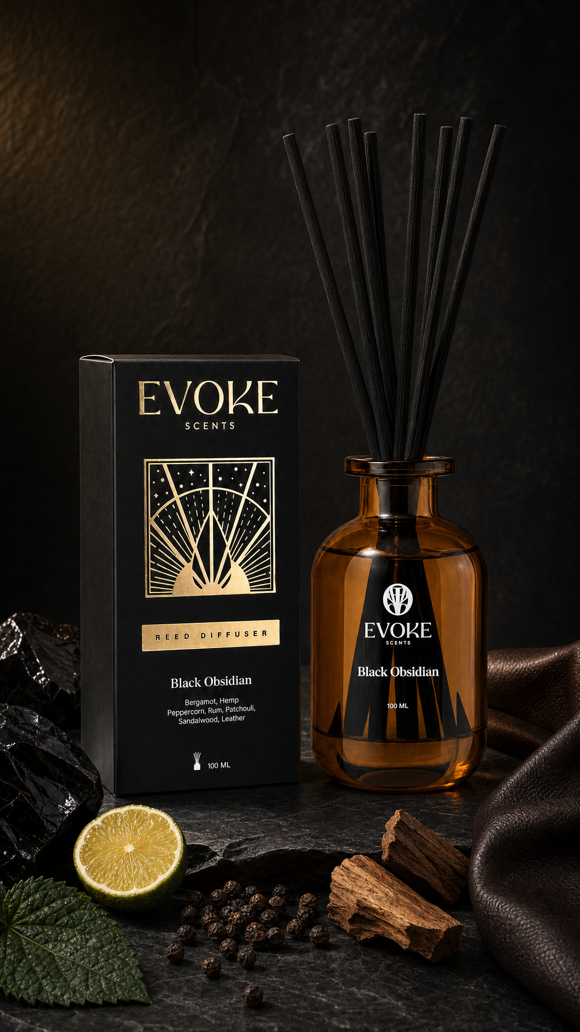 Black Obsidian Reed Diffuser
