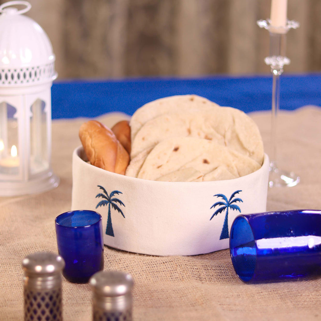 Blue Palm Breadbasket