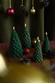Winter Wonder Tree Candle
