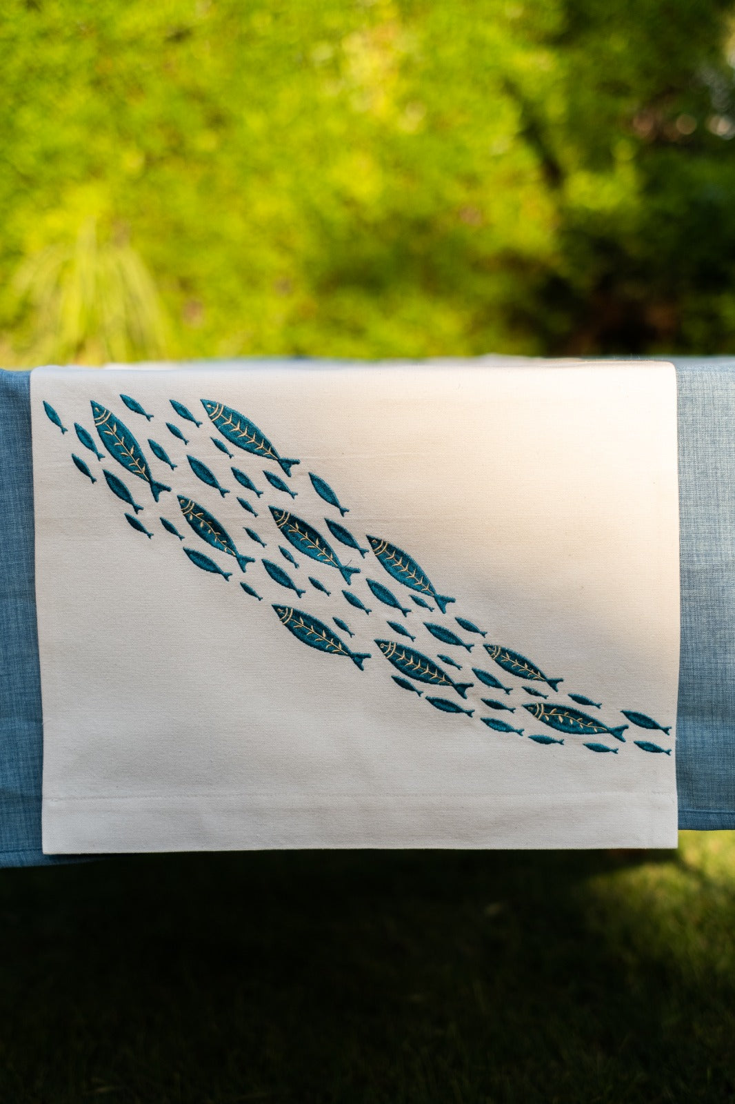 Marine Melody Table Runner
