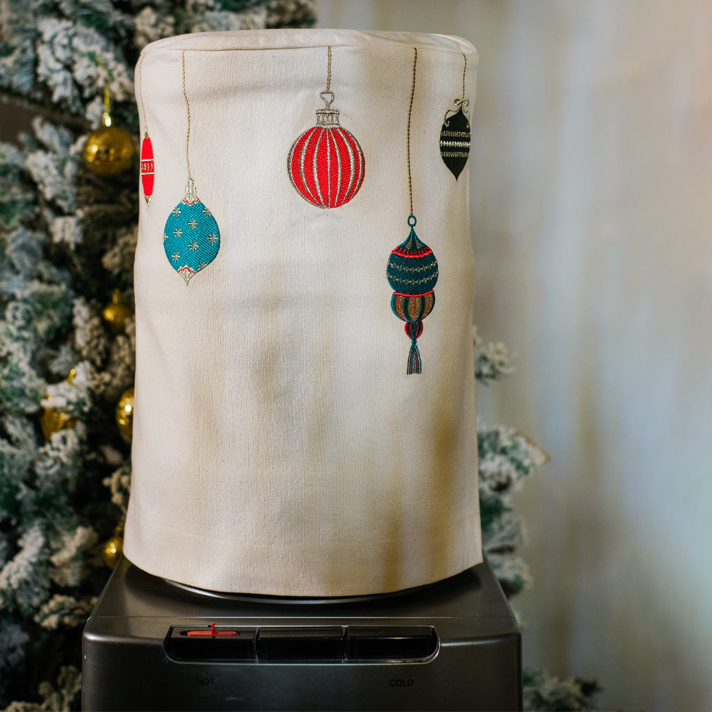 Christmas Lights Water Dispenser Gallon Cover