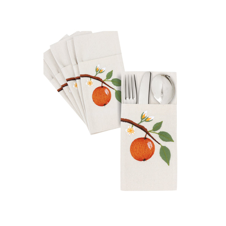 Citrus Dream Cutlery Holder Set