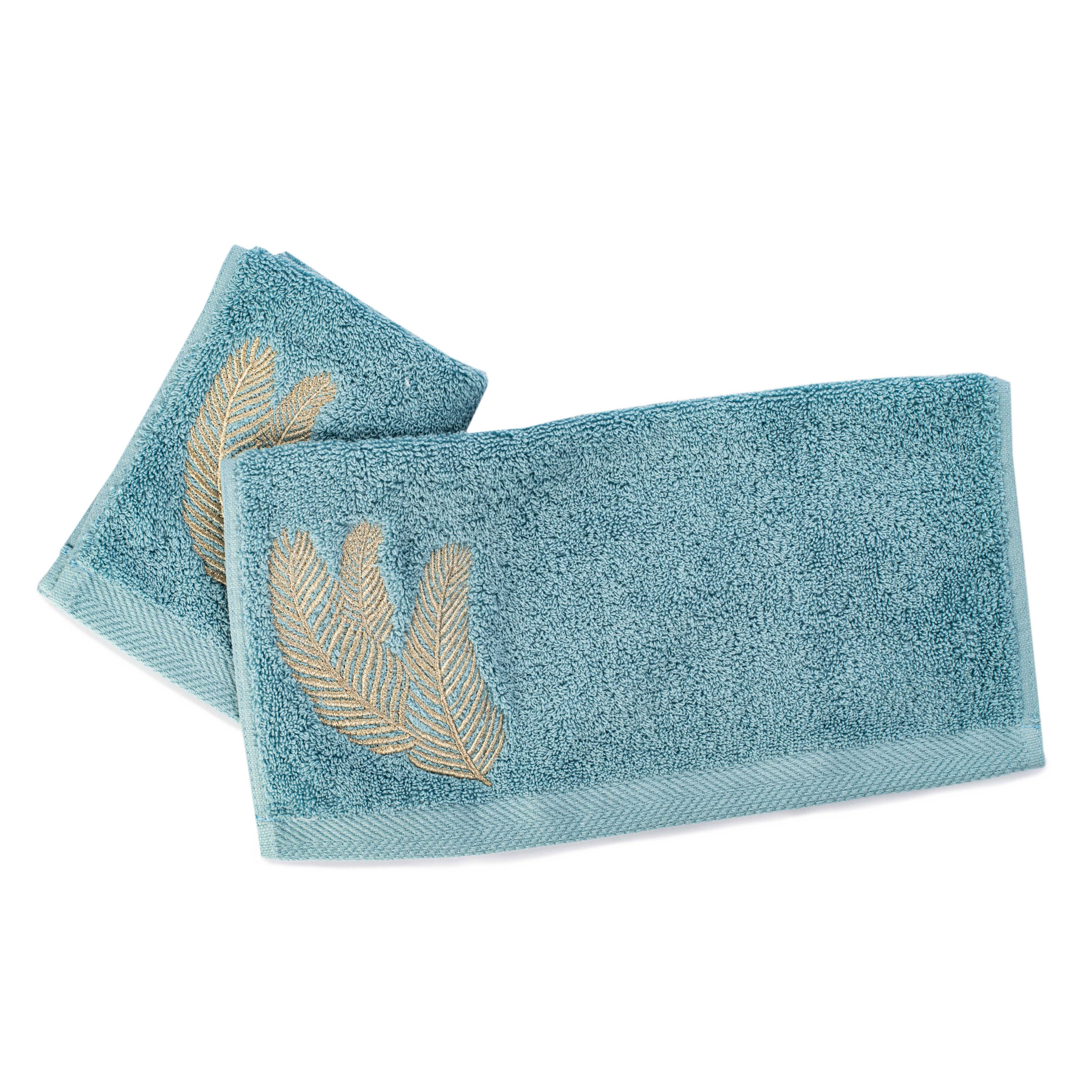 Palm Leaves Guest Towel Set