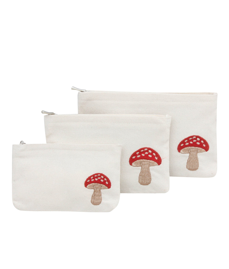 Mushroom Upcycled Pouch