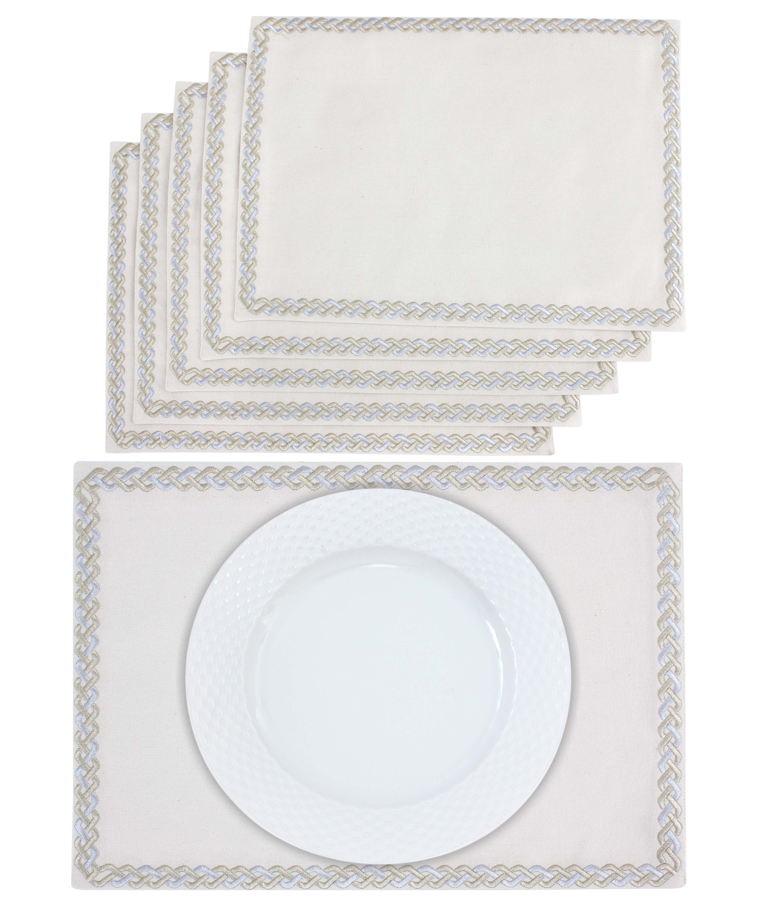The Regal Braid Placemat Set