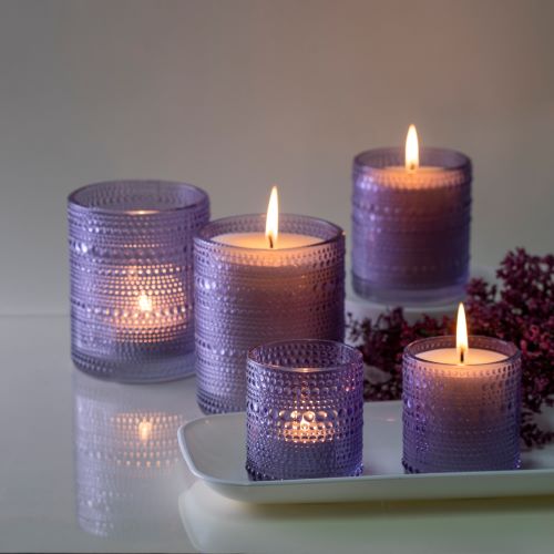 Violet Pearl Candle