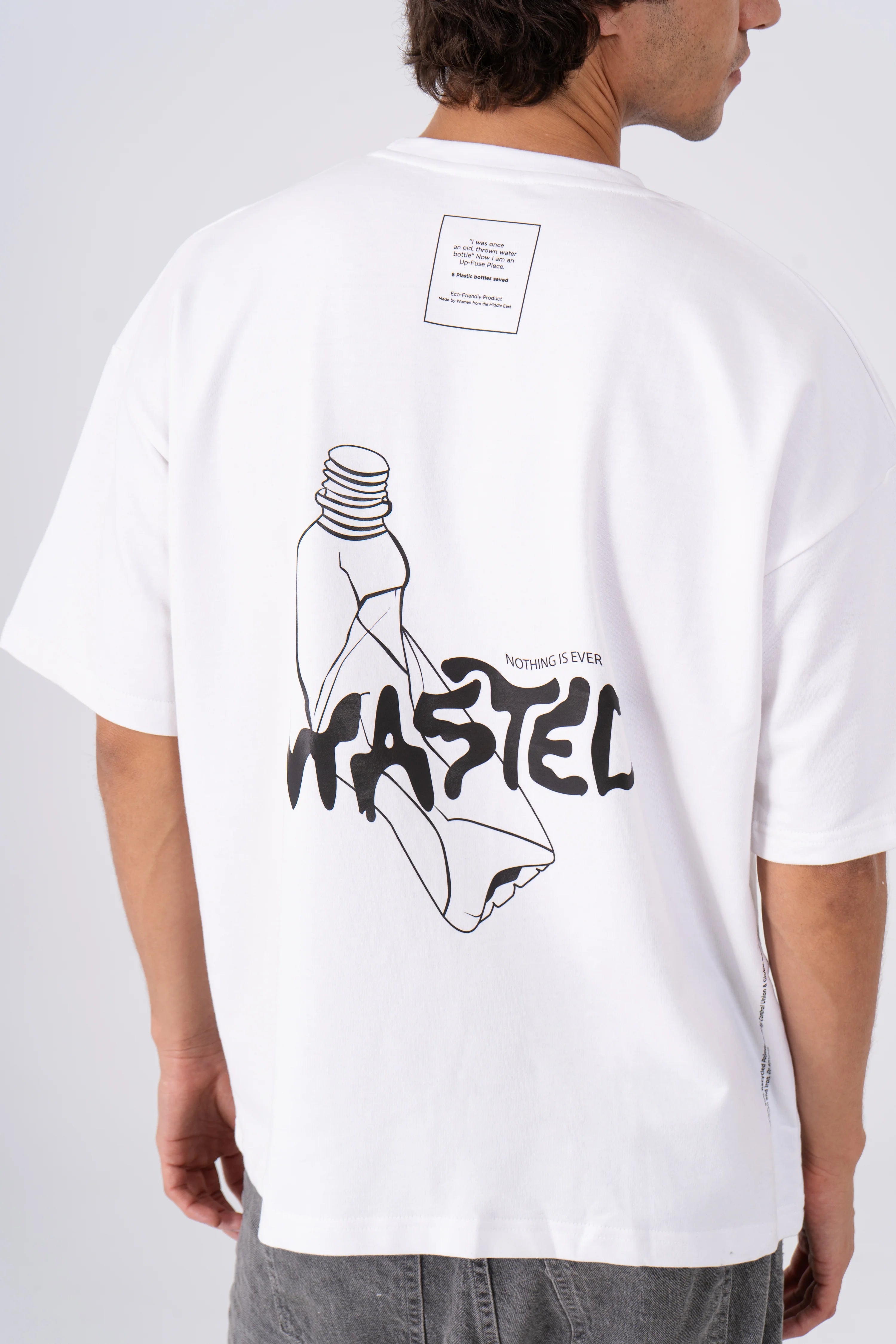 Oversized Wasted T-Shirt - White