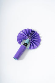 Bloom Fan - Purple Squares