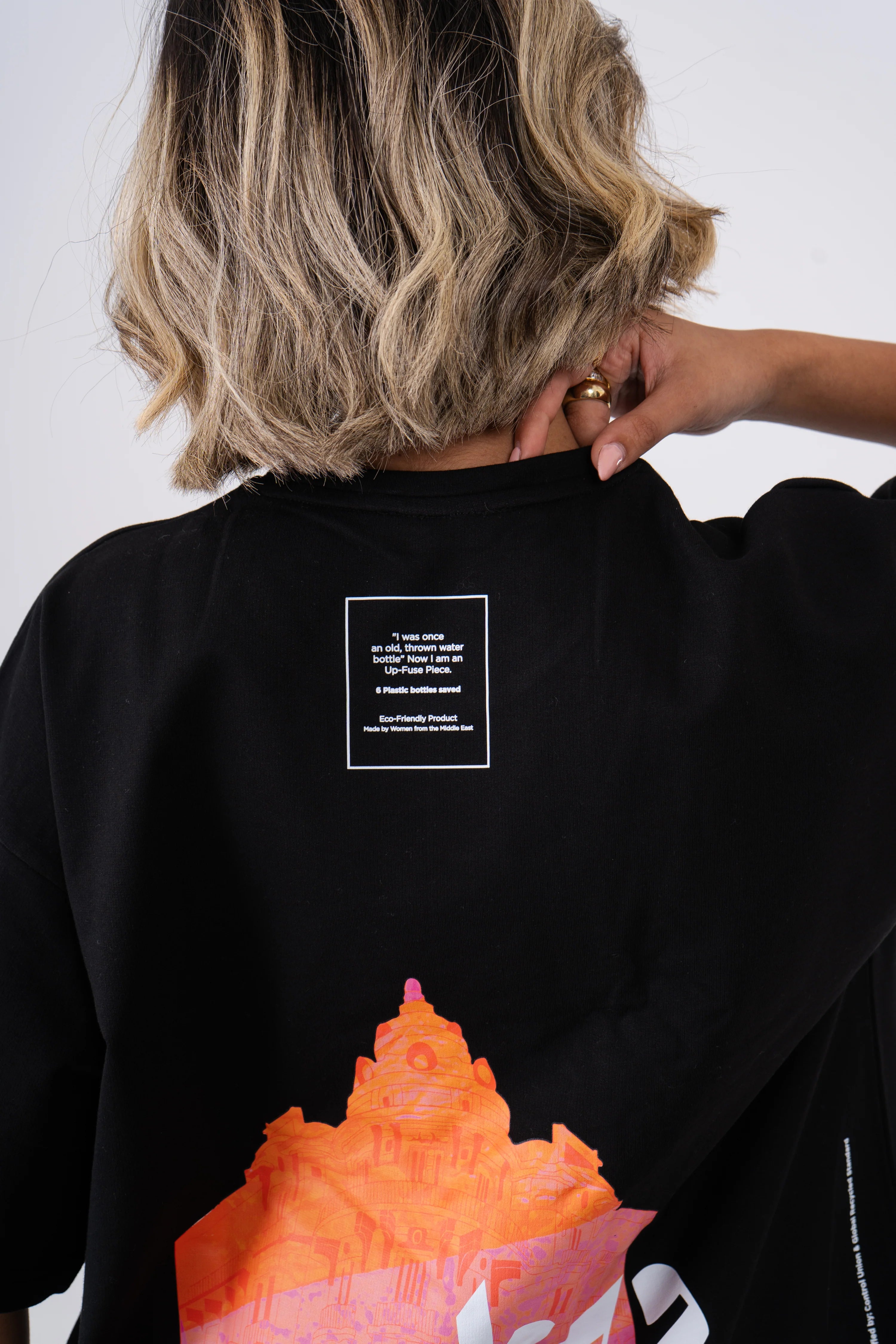 Oversized Monopoly T-shirt - Downtown Cairo Edition - Black