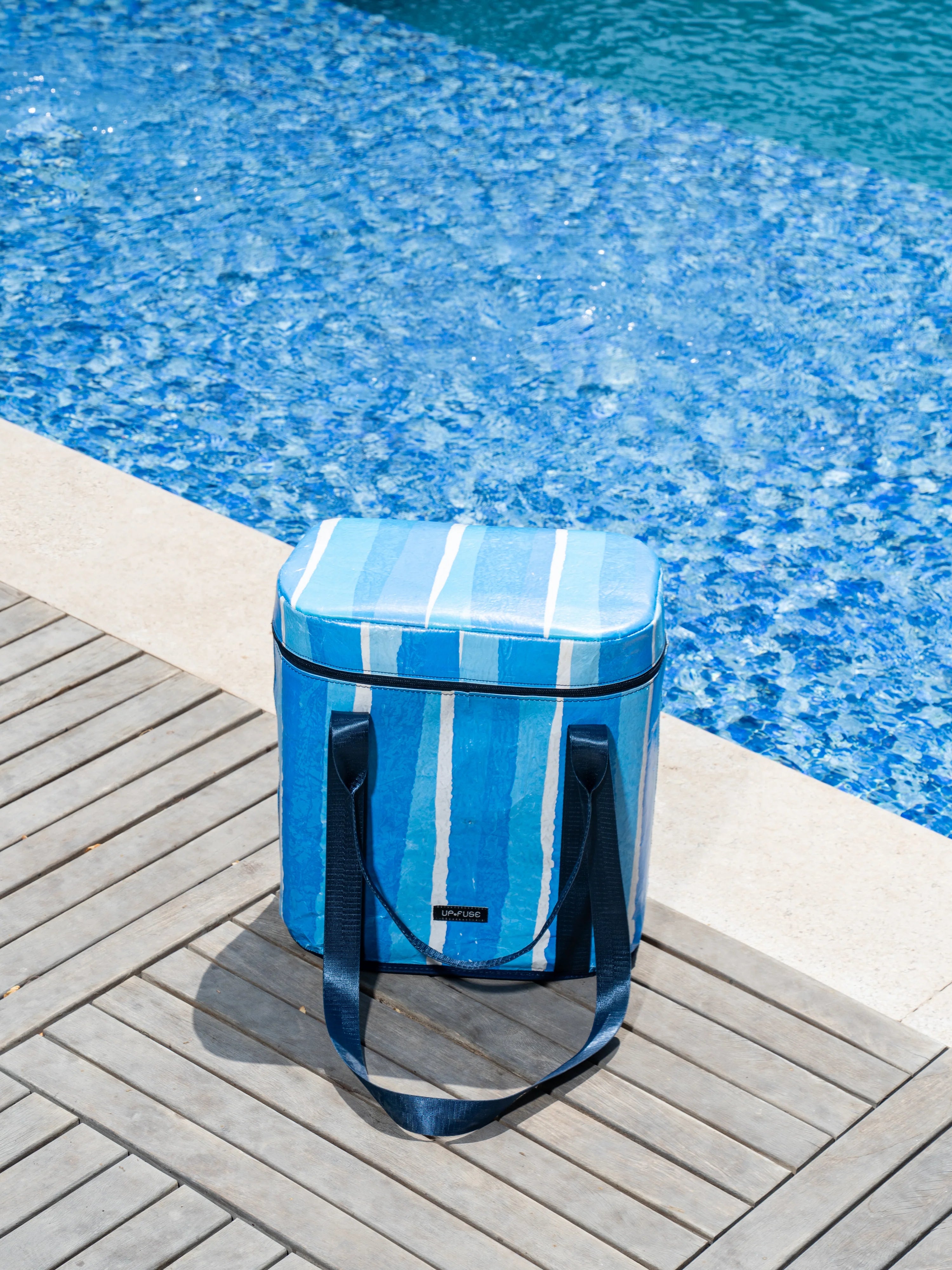 Insulated Tote - Deep Blue