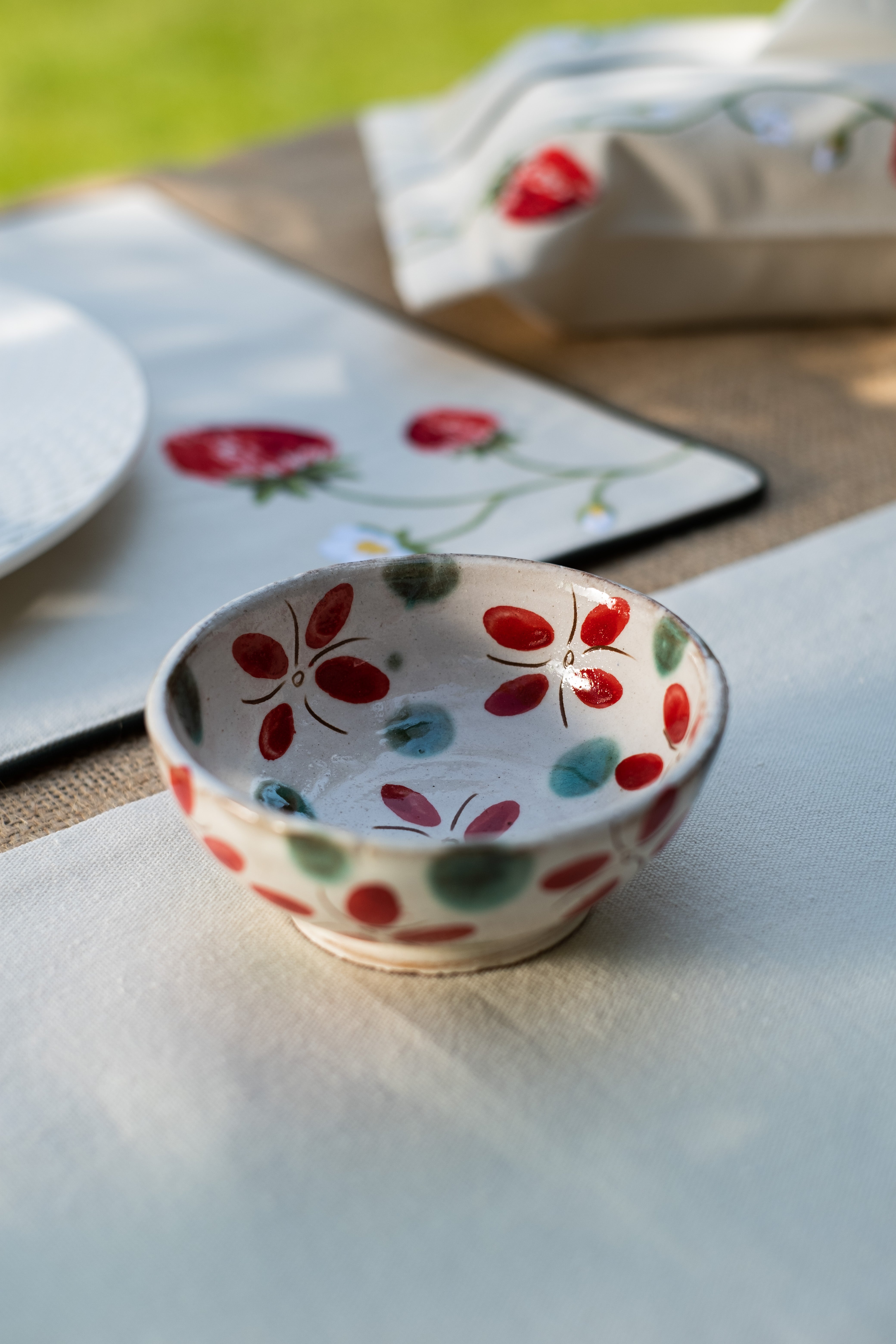 Ward Hand-Painted Bowl