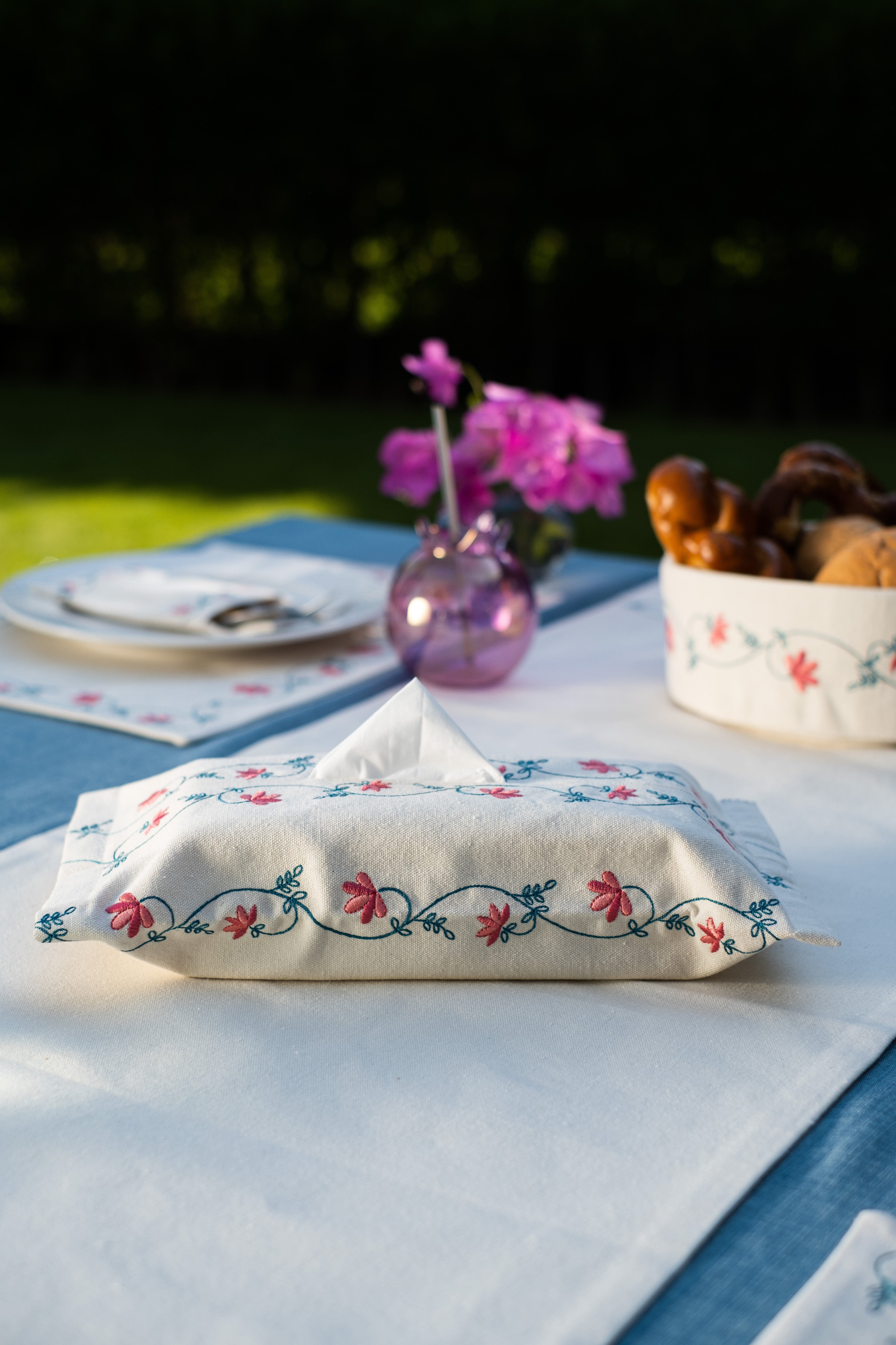 Spring Blossom Tissue Box Cover